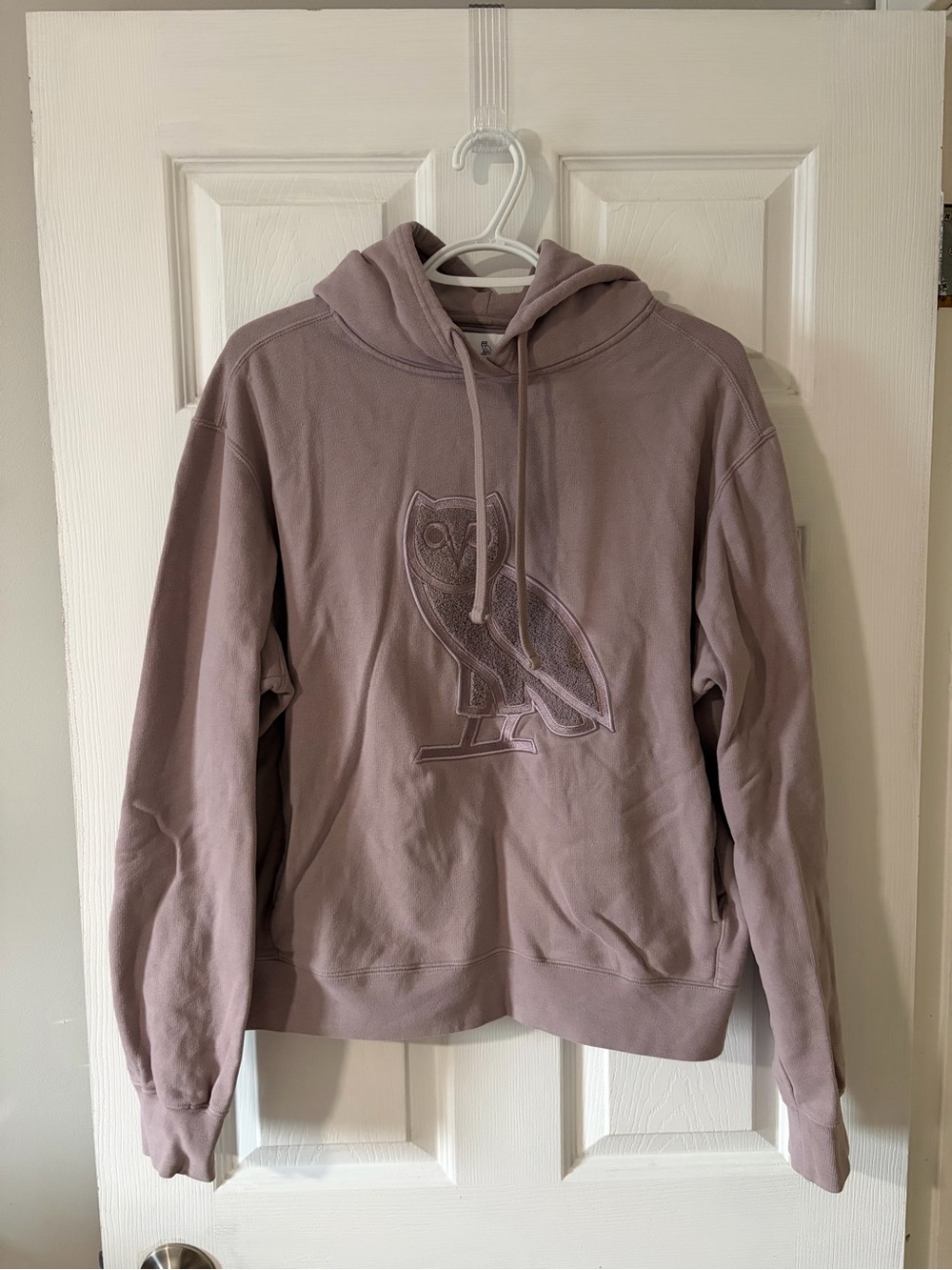 OVO Mauve/Purple Hoodie with Owl Logo